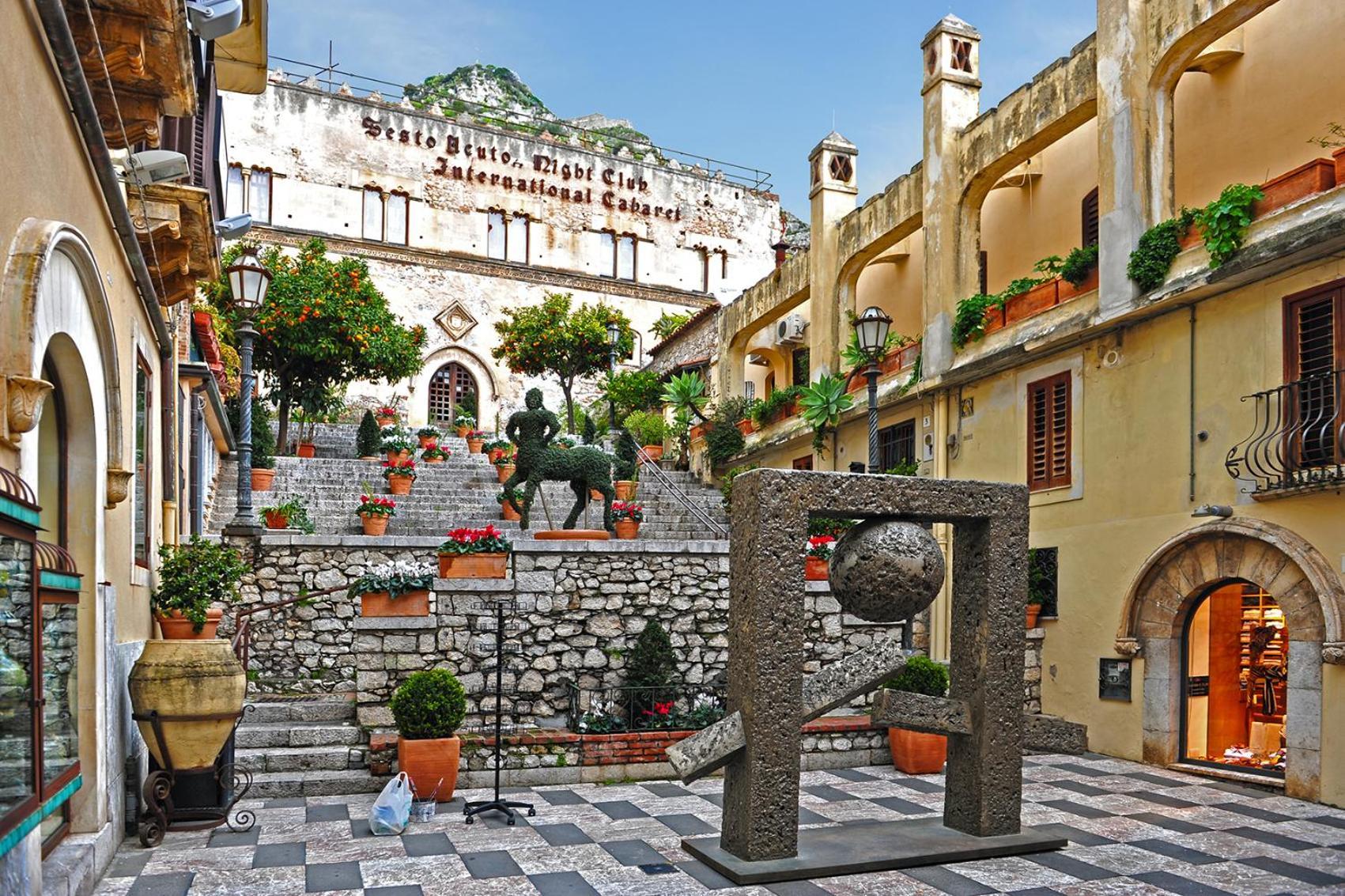 Villetta Mari E Amuri Giardini Naxos Bagian luar foto